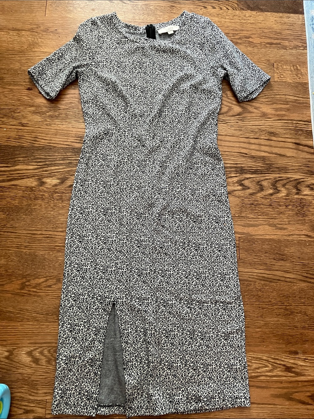 LOFT Animal Print Dress Size 2